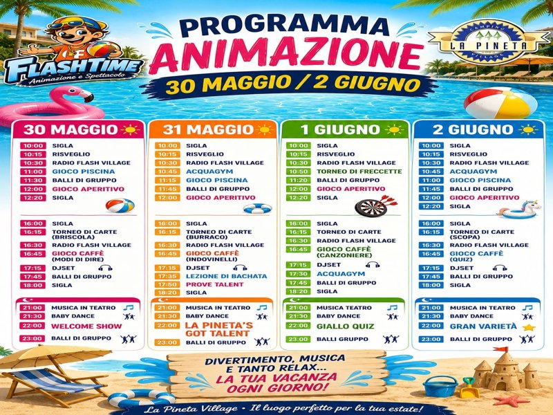 Programma animazione